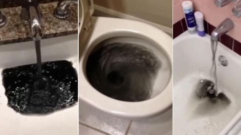En los últimos días, residentes de la ciudad de Gardena han visto agua negra salir de las llaves de agua.