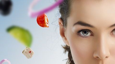La buena o mala salud se edifica con una buena o mala alimentación.