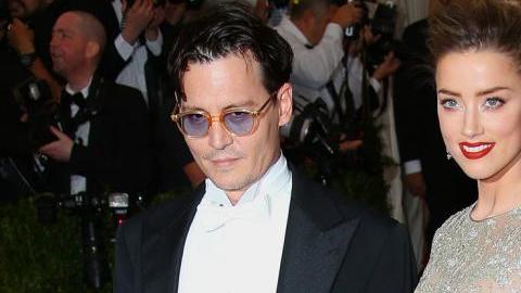 Johnny Depp y Amber Heard anunciaron su compromiso en enero del 2014.