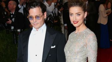 Johnny Depp y Amber Heard anunciaron su compromiso en enero del 2014.