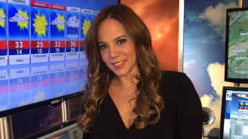 Nilda Rosario, presentadora del clima en Univision 41.
