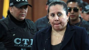 La exjefa del desaparecido DAS, María del Pilar Hurtado.