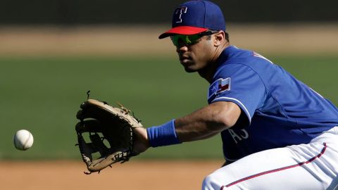 Russell Wilson, durante un entrenamiento de los Vigilantes en 2014.