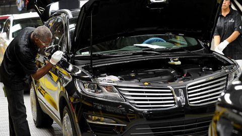 Todos los detalles de producción del Lincoln MKC son cuidadosamente supervisados.