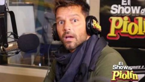 Ricky no podía creer lo que le decía la actriz.
