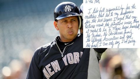 A-Rod prefirió evitar el enfrentamiento con la prensa.