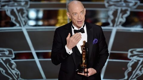 J.K. Simmons se llevó el primer Oscar de su carrera.