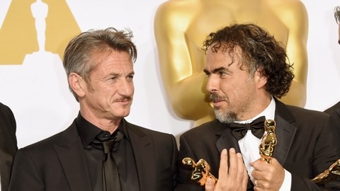 A Iñárritu si le pareció divertido el chiste de Penn.