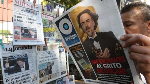El galardonado envió un emotivo mensaje.