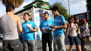 Grupos de inmigrantes hacen campañas educativas en Miami.