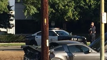 El incidente ocurrió la madrugada del jueves cerca de las calles Plummer y Canoga en Chatsworth.