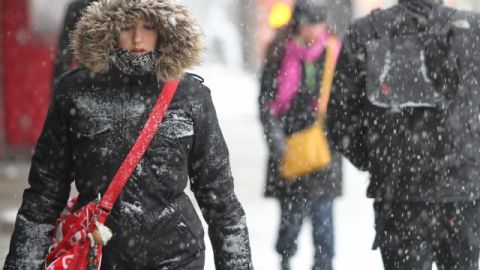 Termina febrero y comienza marzo con otra tormenta invernal en NY.