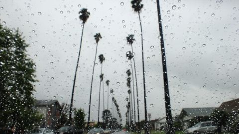 Las lluvias intensificaron la noche del domingo al lunes.