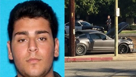 Henry Gevorgyan, de 21 años, fue identificado como el posible conductor que causó la muerte de dos hombres.