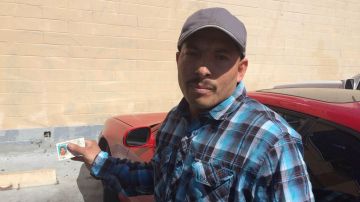 Garcia es uno de los inmigrantes indocumentados en han logrado obtener su licencia a través de la Ley AB60.