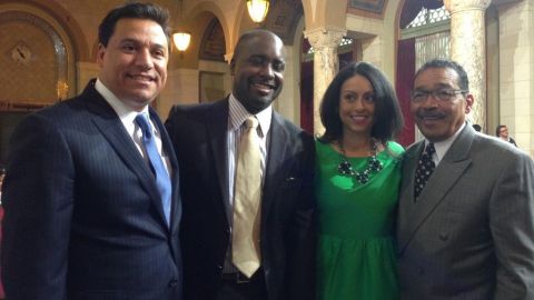 Marqueece Harris-Dawson es uno de los nuevos concejales en el Concilio de la Ciudad.