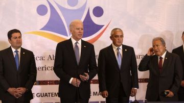 Los presidentes del Triángulo Norte de Centroamérica y representantes de EEUU y México se reunieron para definir el primer borrador del denominado plan Alianza para la Prosperidad.