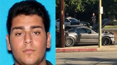 Henry Gevorgyan, de 21 años, fue identificado como el posible conductor que causó la muerte de dos hombres.