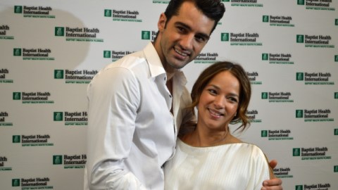 Adamari López y Toni Costa.