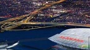 Imagen de la propuesta del Farmers Field en downtown LA.