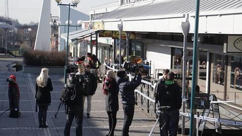 El lugar fue acordonado por las autoridades.