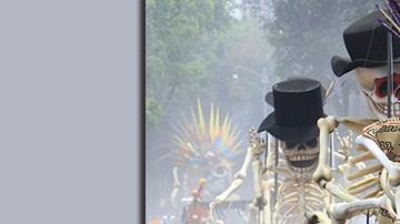 "Spectre" se rueda en México, con una ambientación basada en la tradicional festividad del día de muertos