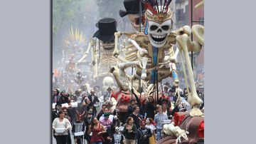 "Spectre" se rueda en México, con una ambientación basada en la tradicional festividad del día de muertos