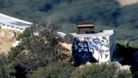 El piano en la montaña.