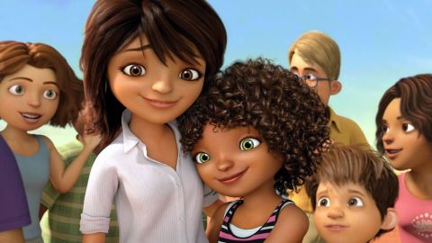 Jennifer Lopez da voz a Lucy, la madre preocupada por su hija Tip (Rihanna).