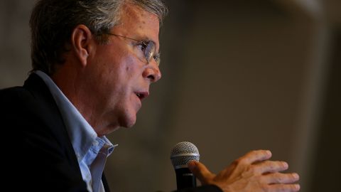 Jeb Bush, republicano y exgobernador de Florida, aspira a la nominación  republicana para la Casa Blanca en 2016.