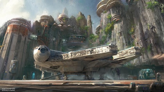 Este es un vistazo de cómo será la nueva atracción de "Star Wars" en Disneyland y Disney's Hollywood Studios.