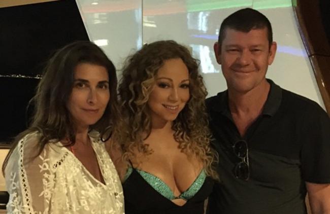 Mariah Carey y James Packer mantienen una relación 'divertida'