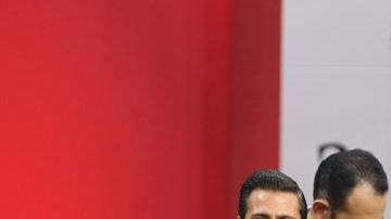Enrique Peña Nieto, presidente de la República Mexicana por el Partido Revolucionario Institucional (PRI).