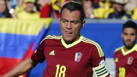 El venezolano Juan Fernando Arango, un emblema de la 'vinotinto'.