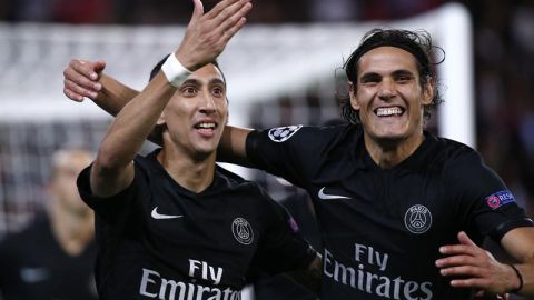 Di María y Cavani, los artífices del triunfo parisino.