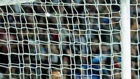 Cristiano en el festejo de uno de sus goles de penal.