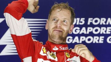 Vettel y su tercera victoria.