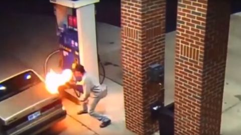 arana incendio detroit gasolinera
