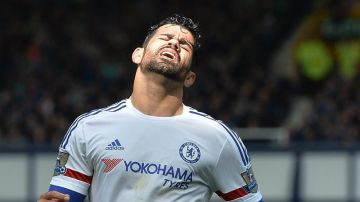 Diego Costa y su expresión, síntesis de cómo va el Chelsea.