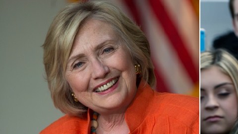 La mayoría de los latinos en California apoyan a Hillary Clinton (izq.) para presidente de EEUU y a Loretta Sánchez para senadora de la nación.