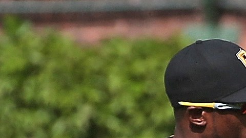 Starling Marte (izq.), Andrew McCutchen (centro) y Gregory Polanco (der.) constituyen el talentoso outfield de Pittsburgh.