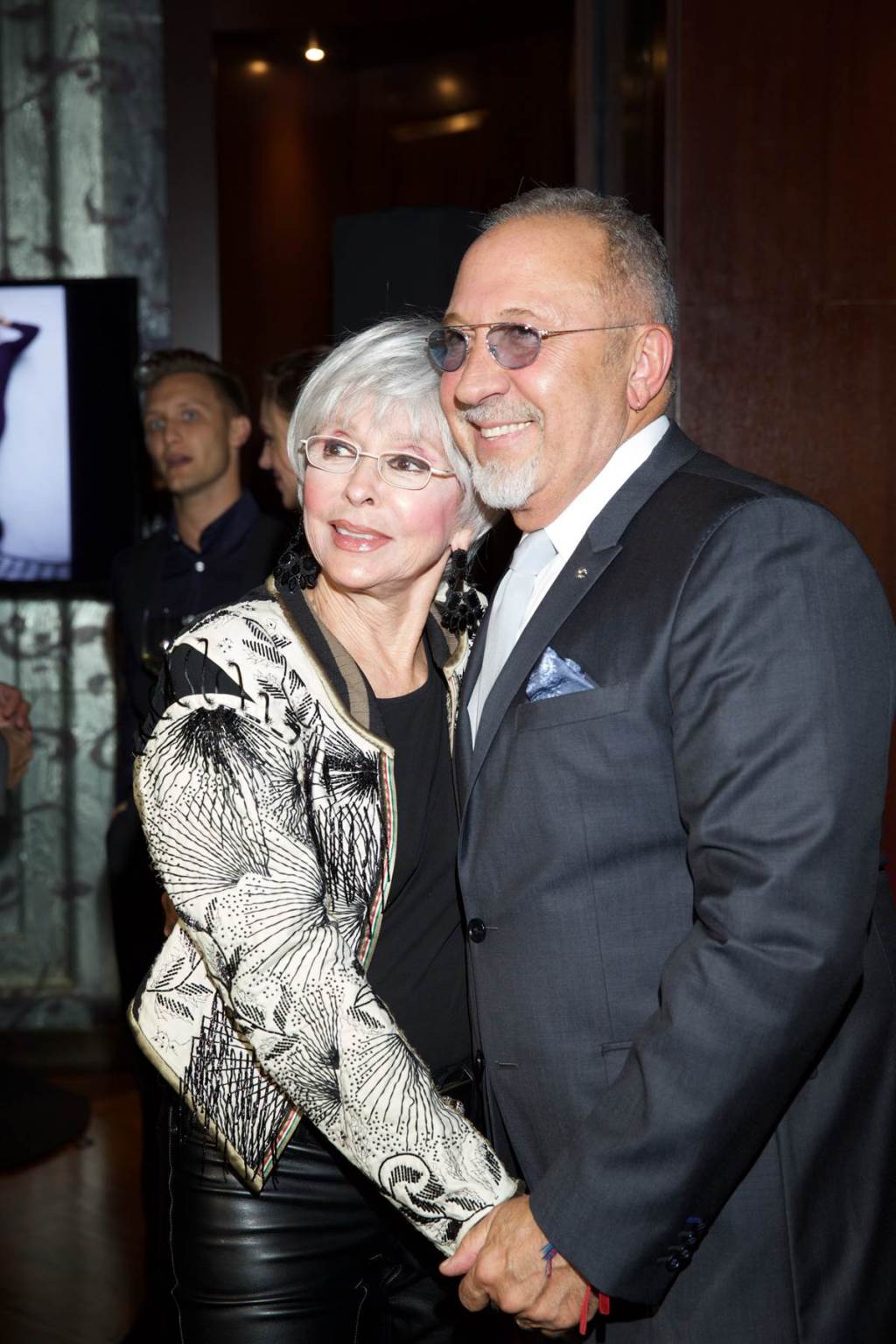 Rita Moreno y Emilio Estefan