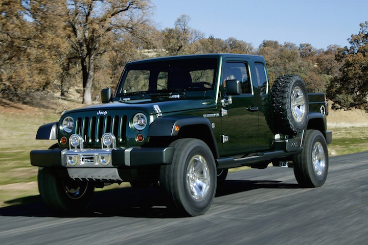 Jeep quiere producir una pick up Wrangler