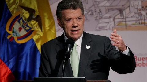 Juan Manuel Santos, presidente de Colombia.