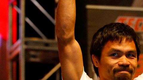 Manny Pacquiao, ídolo filipino.