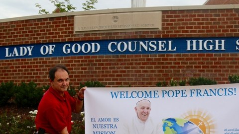 papa francisco activistas washington