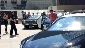 Un Tesla modelo S P85D pronto patrullaría las calles angelinas.