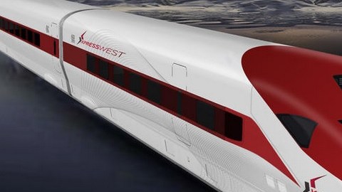 El tren recorrerá 230 millas desde Los Ángeles a Las Vegas.