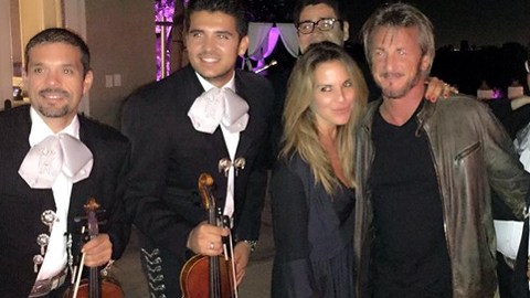 Kate y Sean coincidieron en México, previo a una fiesta con amigos.