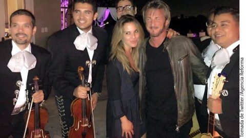 Kate y Sean coincidieron en México, previo a una fiesta con amigos.
